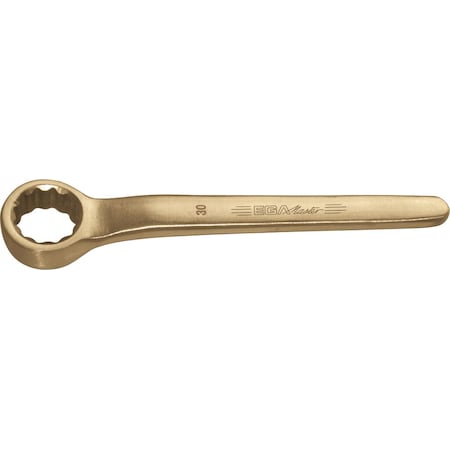 Ega Master OFFSET SINGLE END RING WRENCH 17 MM NON SPARKING Cu-Be. 74103